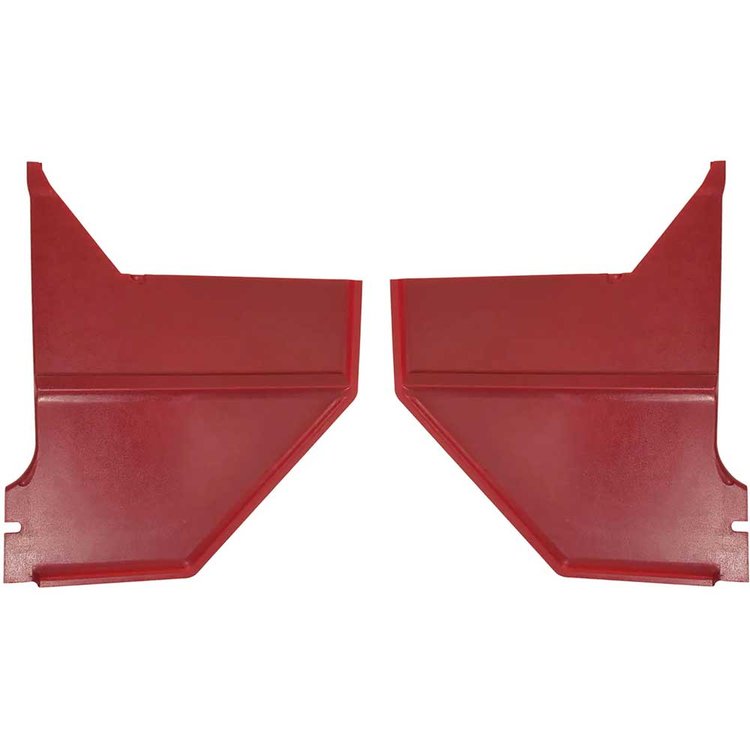 2340715 1968 Ford Mustang, Coupe/Fastback, Kick Panels, Dark Red/Maroon