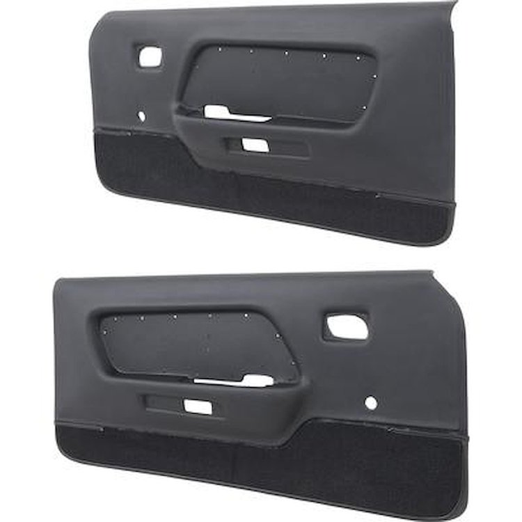 23942901 1969 Ford Mustang, Deluxe Door Panels,; Black w/; Black Carpet;