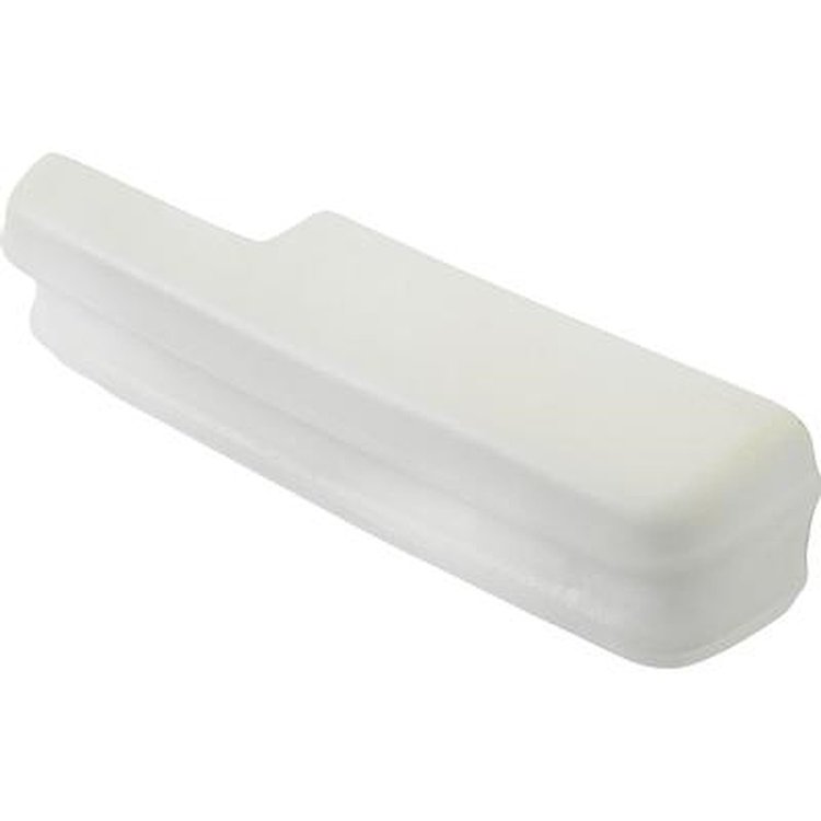 24100110 1971-73 Ford Mustang, Standard Armrest Pad, RH Passenger Side, White