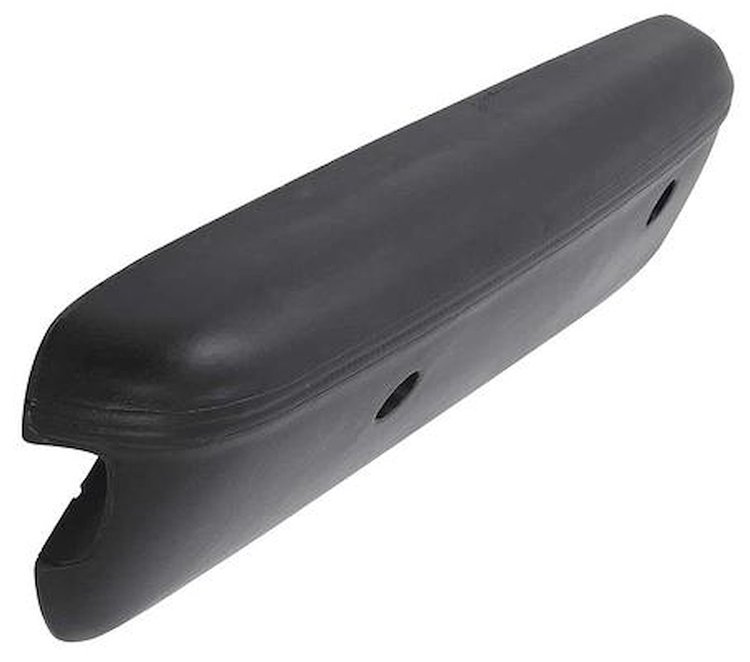 24100801 1968 Ford Mustang, Deluxe Armrest Pad, RH Passenger Side, Black