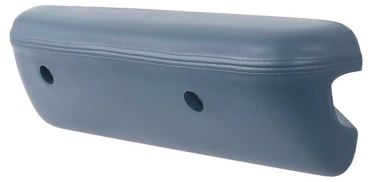 24101808 1968 Ford Mustang, Deluxe Armrest Pad, LH Driver Side, Blue