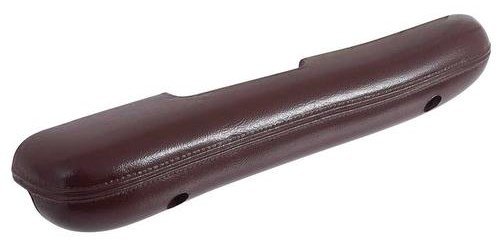 24140815 1968 Mustang, Armrest Pad, Standard Interior, RH, Red