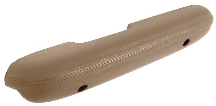 24140824 1968 Ford Mustang, Standard Armrest Pad, RH Passenger Side, Saddle