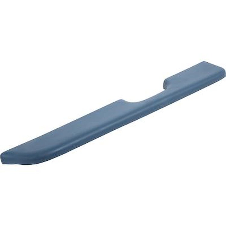 241418708 1987-93 Ford Mustang, Armrest Pad, w/ Power Windows, LH Driver Side, Blue