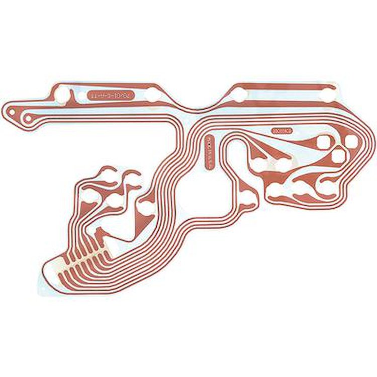 25016403 1978-81 El Camino, Malibu, Malibu Classic, Printed Circuit Board, w/ Warning Lights, GM 25016403
