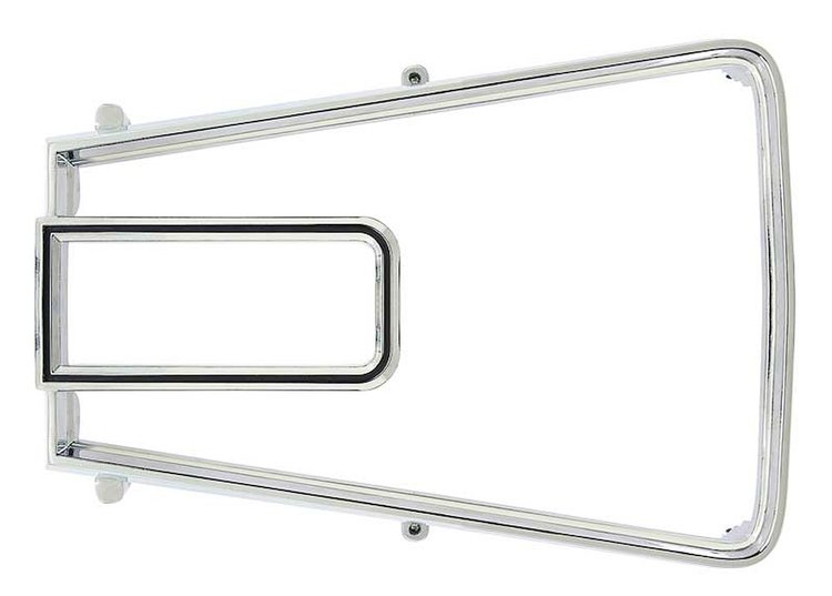 2575176 Tail Lamp Bezel 1966 Dodge Coronet; Die-Cast; RH Passenger Side