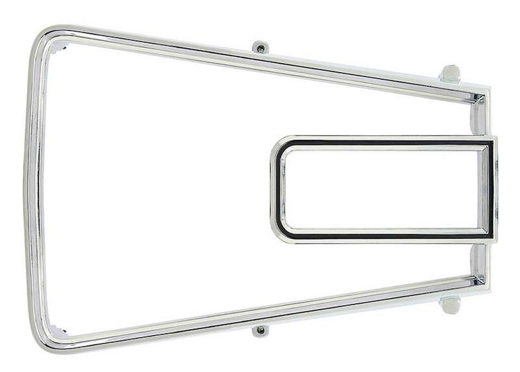 2575177 Tail Lamp Bezel 1966 Dodge Coronet; Die-Cast; LH Drivers Side