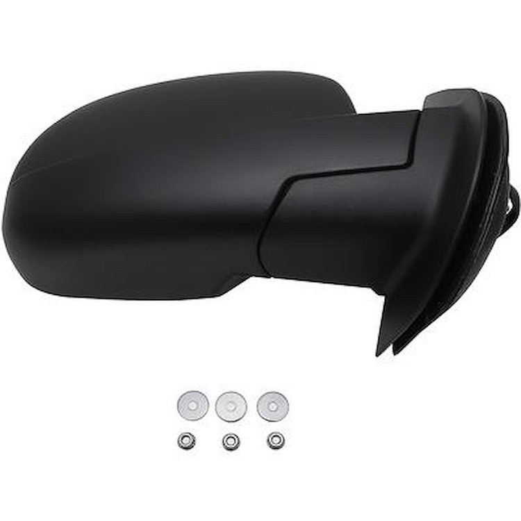 25775835 Heated Power Door Mirror; 2007-14 Chevrolet Silverado, GMC Sierra Pickup; Power Folding; Paint to Match; RH