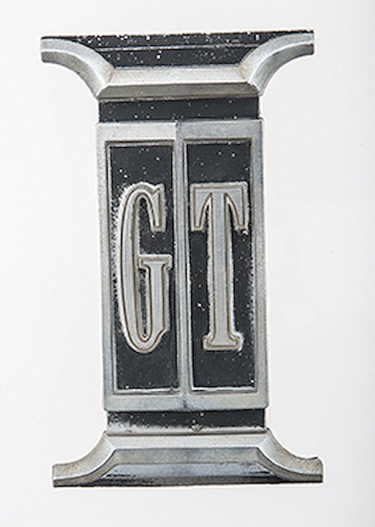 2582099 Grill Ornament 1967 Dodge Dart; GT ; Mopar Licensed
