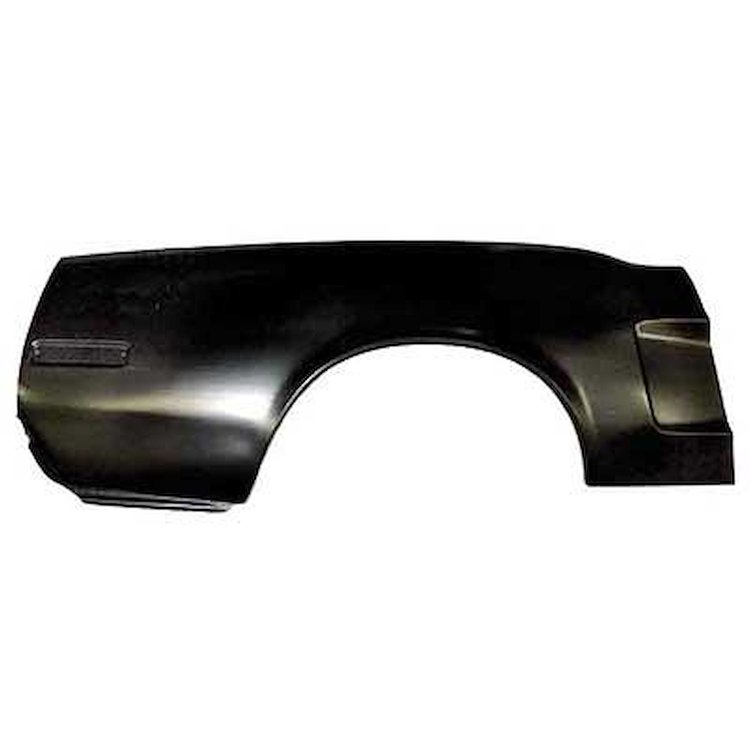 27849G Quarter Panel Skin 1968 Mustang; Coupe, Convertible; WithSide Marker Recess; Passenger Side
