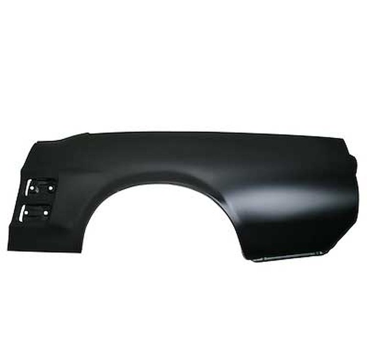 27849P Quarter Panel Skin 1967 Mustang; Coupe, Convertible; WithScoop Holes; Drivers Side