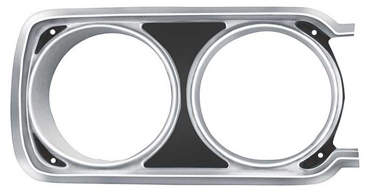 2786060 Headlamp Bezel-1968 Plymouth Satellite Sport & GTX; RH Passenger Side