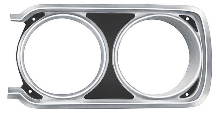 2786061 Headlamp Bezel-1968 Plymouth; Belvedere, Road Runner, Satellite, GTX; LH Driver Side