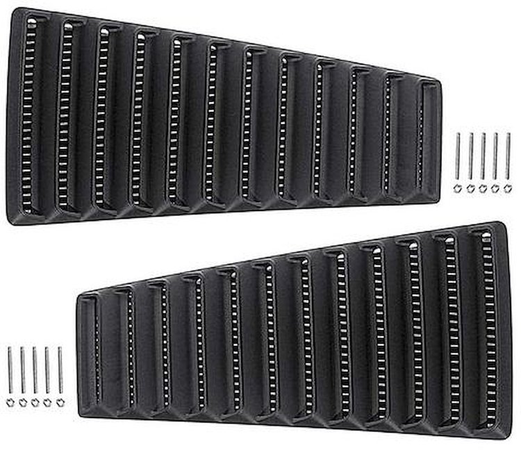 278C02A Exterior Quarter Vent Assemblies 1967-68 Mustang Fastback; with Hardware
