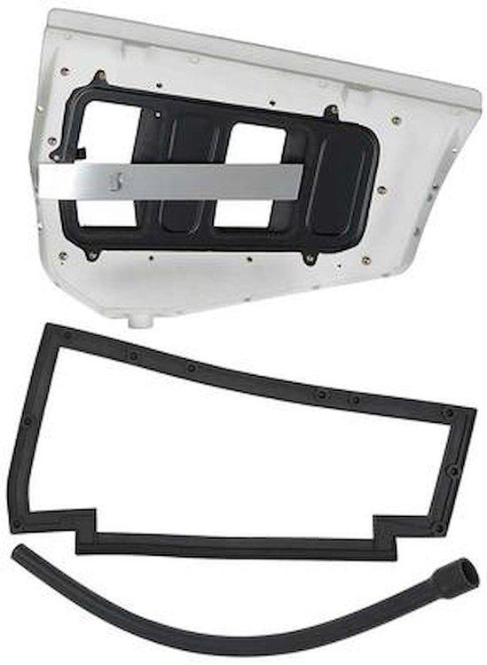 278C28A Quarter Vent Door 1967-68 Mustang Fastback; Passenger Side