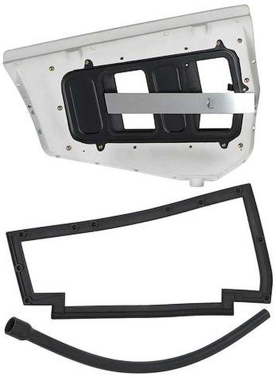 278C28B Quarter Vent Door 1967-68 Mustang Fastback; Drivers Side