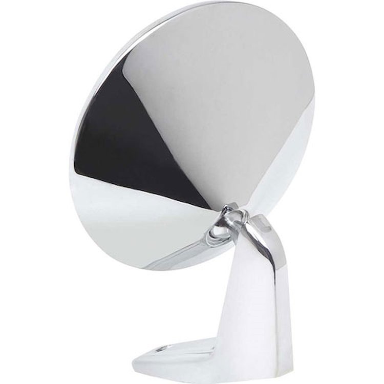 Outer Door Mirror Fits Select 1967-1974 Mopar A & B-Body Models [Chrome]