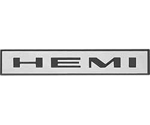 Deck Lid Emblem 1967-1969 Plymouth "HEMI"