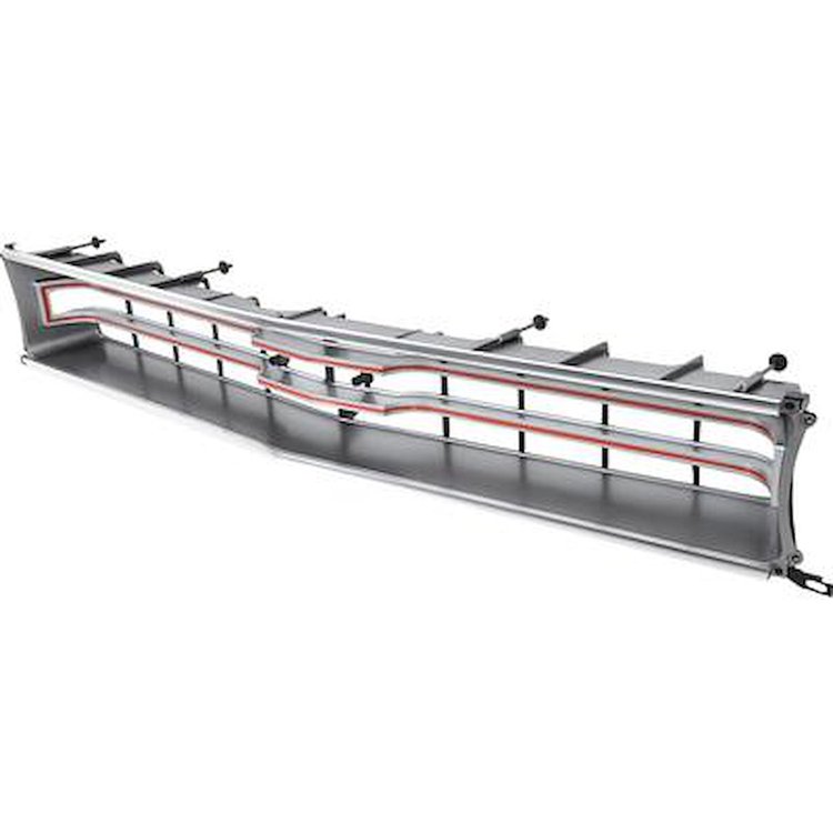 2898118 Front Grill 1969 Plymouth Sport Satellite, GTX; Gray