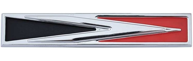 "Arrow" Headlamp Door Emblem 1969 Dodge Charger