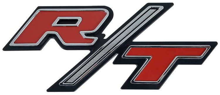 2901812 R/T Quarter Panel Emblem-1969 Dodge Charger, Coronet; Each; Mopar Licensed