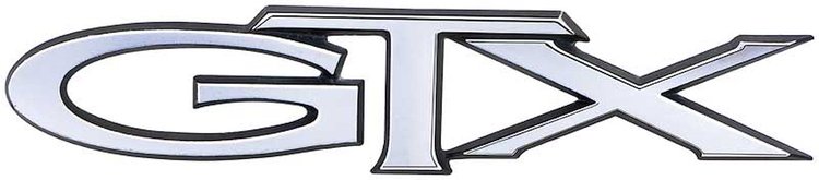 2949992 Front Grill Emblem 1970 Plymouth; GTX Script