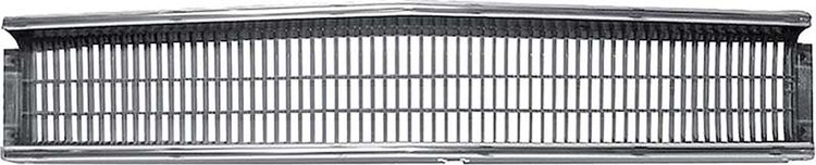2949997 Front Grill Assembly 1970 Plymouth Road Runner; with Upper & Lower Moldings