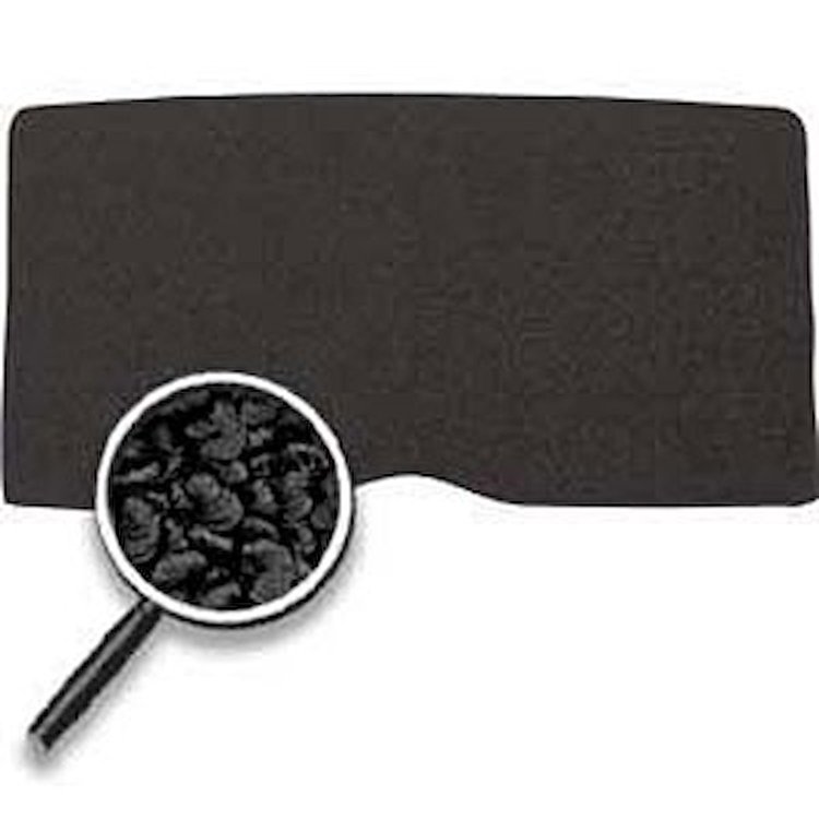 1969 F-BODY OER LOOP FOLD DOWN SEAT BACK CARPET BLACK