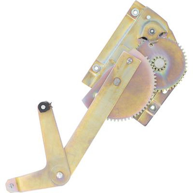 30306B Quarter Glass-1964-67 Mustang; Quarter Window Regulator; Drivers Side