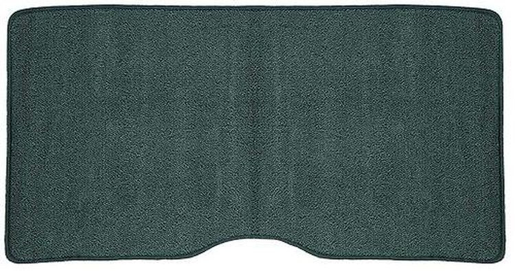 310030 1968 Firebird, Carpet;, For Rear Fold Down Seat,; Loop, Teal Blue