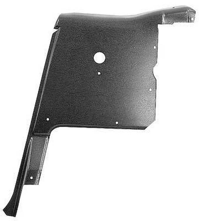 31005A Convertible Quarter Interior Trim Panel-1964-66 Ford Mustang; Stamped Steel; RH