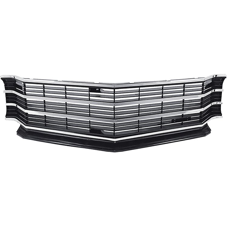 3290004 Grille with 4 Horizontal Moldings for 1972 Chevy Chevelle, Malibu, El Camino, Sprint