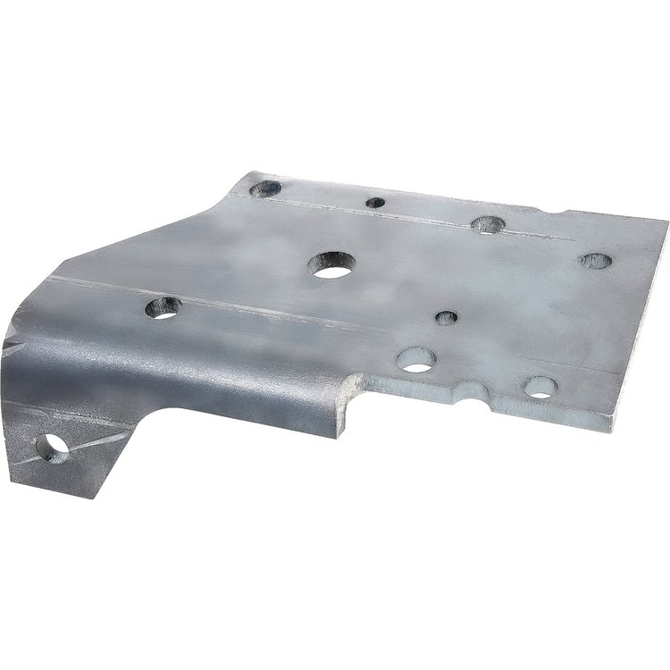 330264 1968-79 Camaro, Firebird, Nova, Leaf Spring & Shock Anchor Plate, w/Sway Bar, Passenger Side