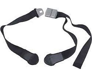 Rear Seat Belt for 1965-1966 GM Passenger Cars [Black]
