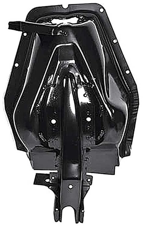3438D Complete Shock Tower 1964-66 Mustang; Drivers Side; EDP Coated