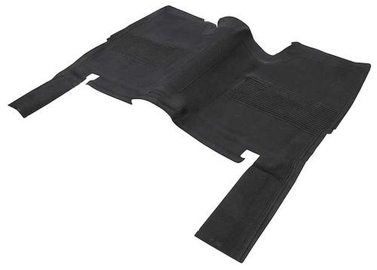 345933 1967-72 Chevrolet, GMC C/K 1, 2, 3, Truck, Rubber Floor Mat, w/ Small Transmission Hump