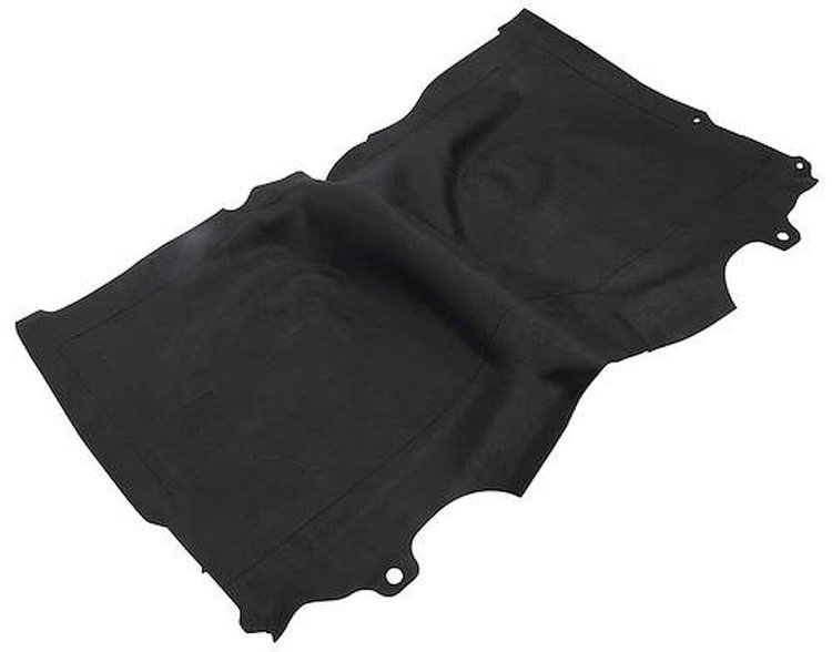 345936 1973-87 Chevrolet, GMC C/K/R/V Truck, Rubber Floor Mat, w/ Large Transmission Hump