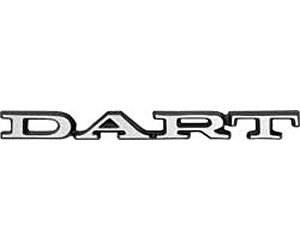 Dart Deck Lid/Fender Emblem 1971-1974 Dart