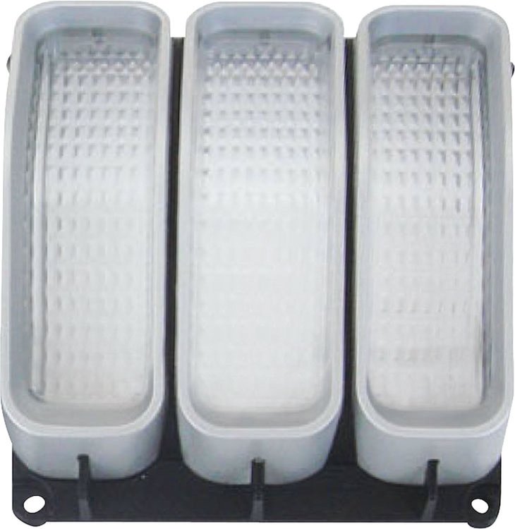 1971-72 DUSTER 340 SHARKTOOTH PARK LAMP LENS - RH