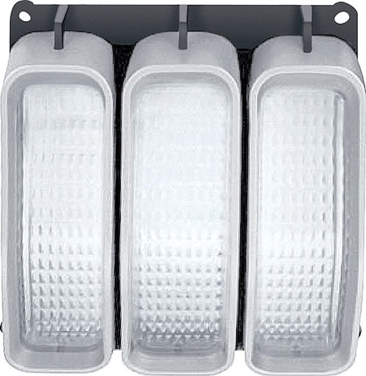3514337 1971-72 Duster 340 Sharktooth Park Lamp Lens - LH