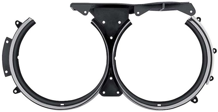 Headlight Shield 1972 Dodge Charger, Passenger Side