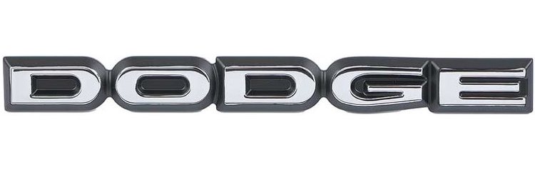 "Dodge" Grille Emblem 1972 Dodge Charger