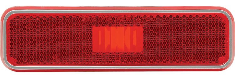 1972-76 Mopar Rear Side Marker Lamp Lens - Red - A / B / E-Body
