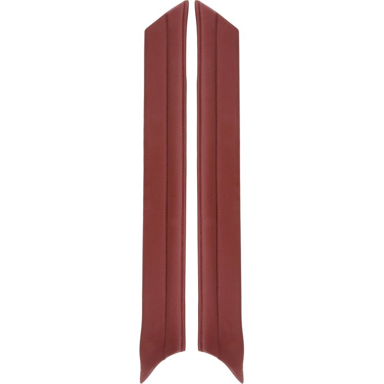 3598715 1967-68 Ford Mustang, Windshield Pillar Pads, Red