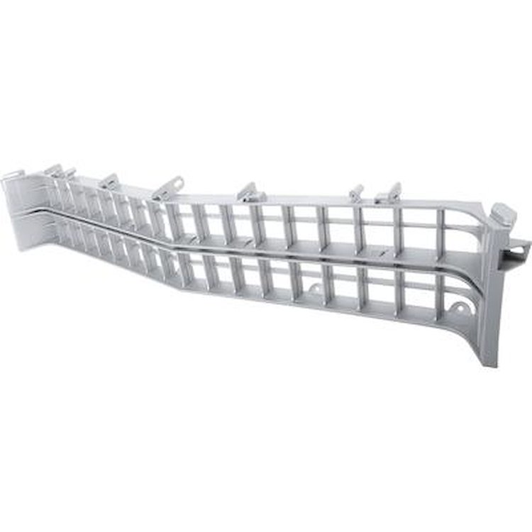 3672209 Front Grill 1973-74 Plymouth Satellite, Satellite Sebring; Argent Silver