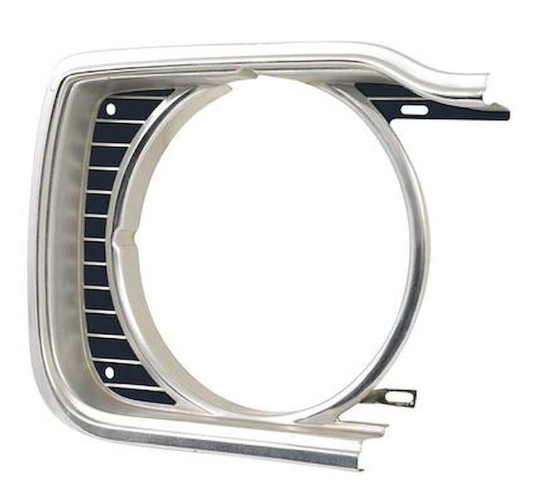 1975-76 Dart Headlamp Bezel RH