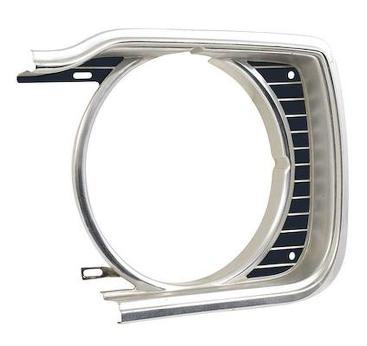 1975-76 Dart Headlamp Bezel LH