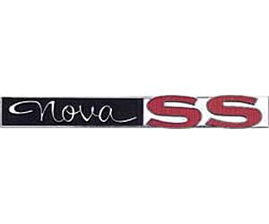 3793606 Trunk Lid Emblem 1963-1964 Nova SS