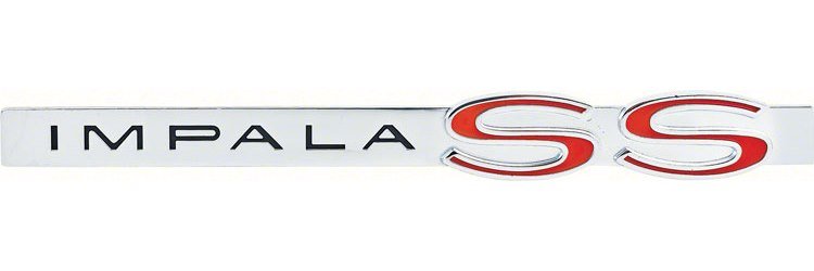 3813890 Trunk Lid Emblem 1962 Impala SS