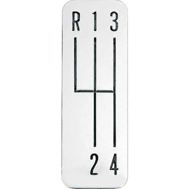 Console Shift Plate 1963 Chevy Impala